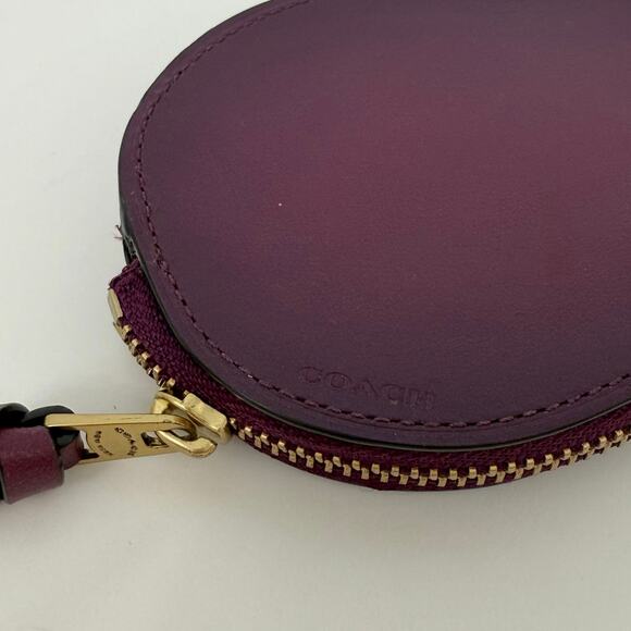 Coach Mouse Coin Case Small Leather Purse 38942 - Picture 7 of 14